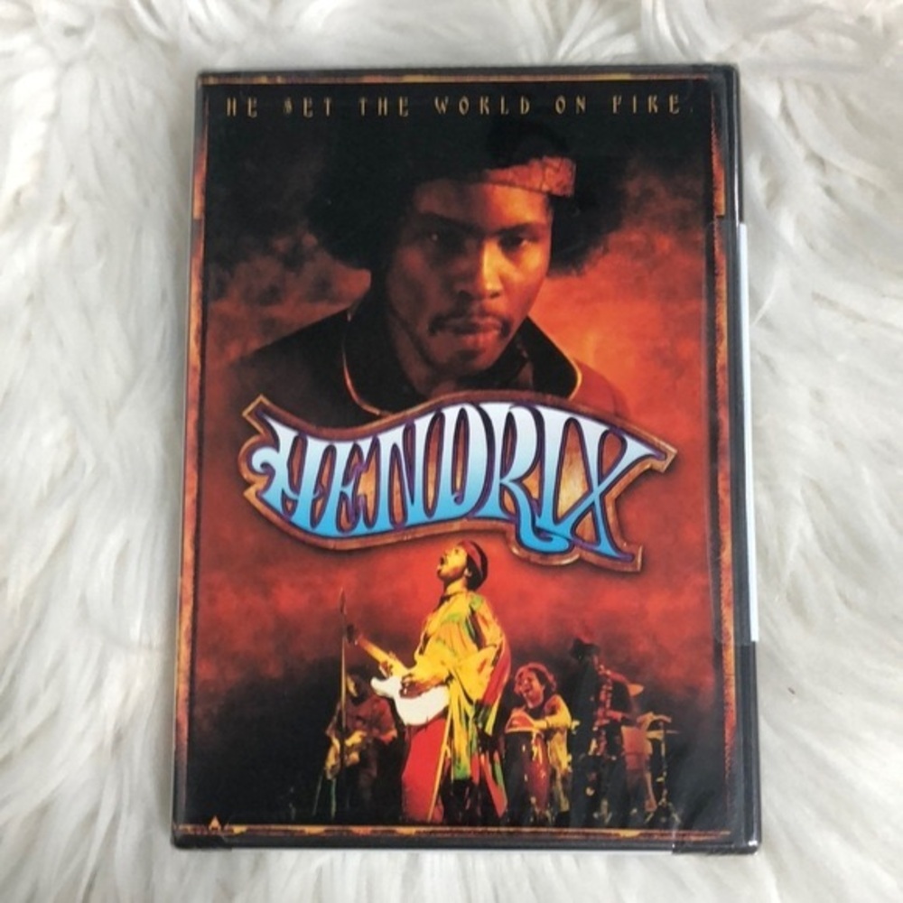Jimi Hendrix DVD year 2000 he set the world on fire
NEW